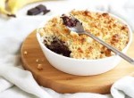 CRUMBLE POIRE ET CHOCOLAT